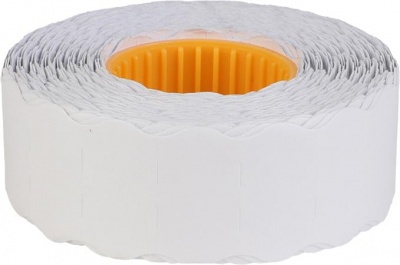 Árazószalag, 22x12 mm, „C”, fehér