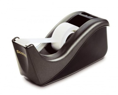 Ragasztószalag-adagoló, asztali, 3M SCOTCH "C60", fekete