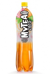 Üdítőital, szénsavmentes, cukormentes, 1,5 l, RAUCH "Mytea ZERO", őszibarack